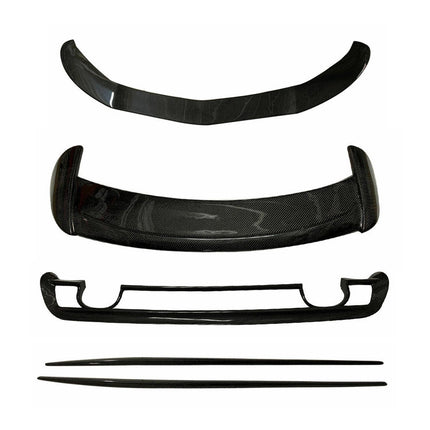 Bodykit Heckdiffusor Frontspoiler für Mercedes A Klasse W176 A180 250 Kohlefaser