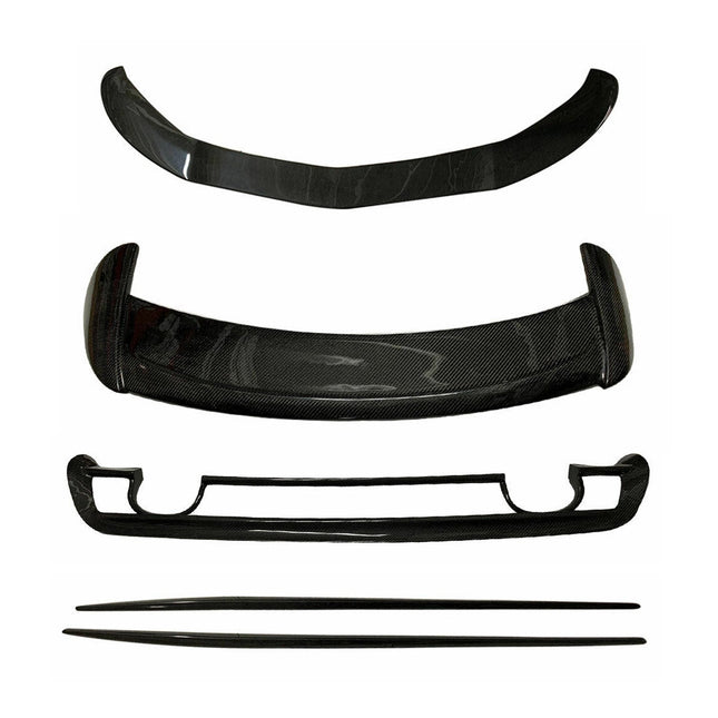 Bodykit Heckdiffusor Frontspoiler für Mercedes A Klasse W176 A180 250 Kohlefaser