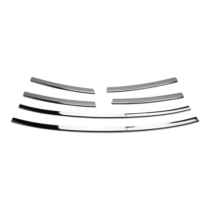 Kühlergrill Leisten Grillleisten für VW Jetta 2010-2014 Edelstahl Chrom 6tlg