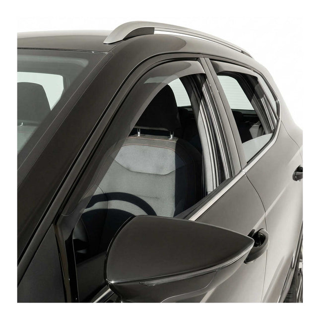 Windabweiser Regenabweiser für Seat Arona 2017-2026 Dunkel Acryl 4tlg