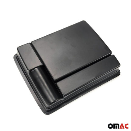 Armauflage Ablagebox Zentrale Storage-Box für VW Jetta 2014-2018 ABS Schwarz