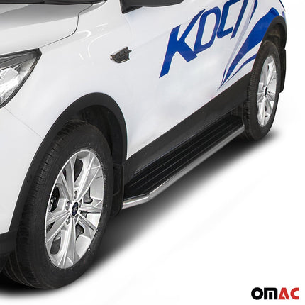 Trittbretter Seitenschweller für Ford Kuga II 2012-2019 ABE Aluminium 2x