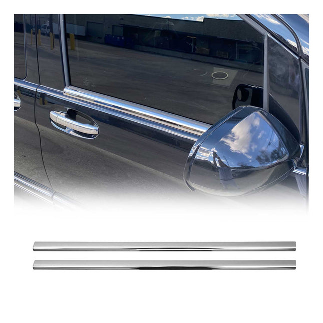 Fensterleisten Zierleisten für Mercedes Vito W447 2014-2026 Edelstahl Chrom 2x
