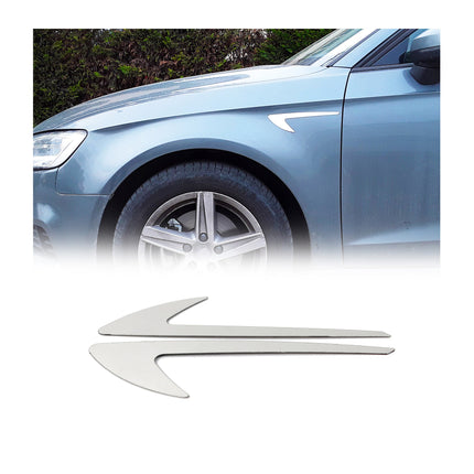 Seitenleiste Seitendekor Autodecor für Citroen C3 2016-2020 Edelstahl Chrom 2tlg
