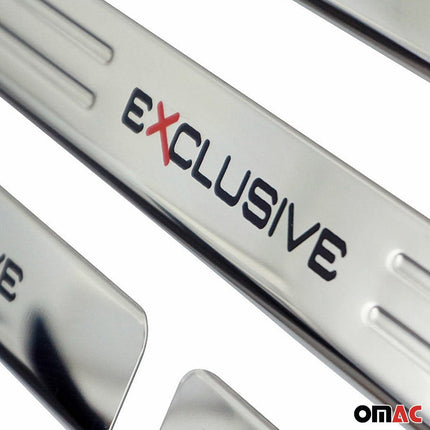 Einstiegsleisten Türschweller Exclusive für Skoda Yeti Fabia Citigo Edelstahl 4x