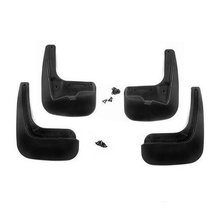 Schmutzfänger Kotflügel für Peugeot 208 2012-2019 Kunststoff Schwarz 4tlg