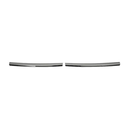 Kühlergrill Leisten Grillleisten für VW Caddy 2015-20 Edelstahl Dunkel Chrom 2x
