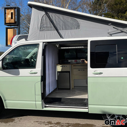 Maß Gardinen für Citroen Jumpy Fahrerhaus Abtrennung Sonnenschutz Grau