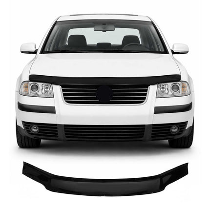 Motorhaube Deflektor Steinschlagschutz für VW Passat B5 GP 2000-2005 Schwarz