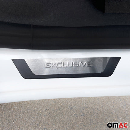 Ladekantenschutz & Einstiegleisten für Hyundai Tucson 2015-2020 Chrom Satz
