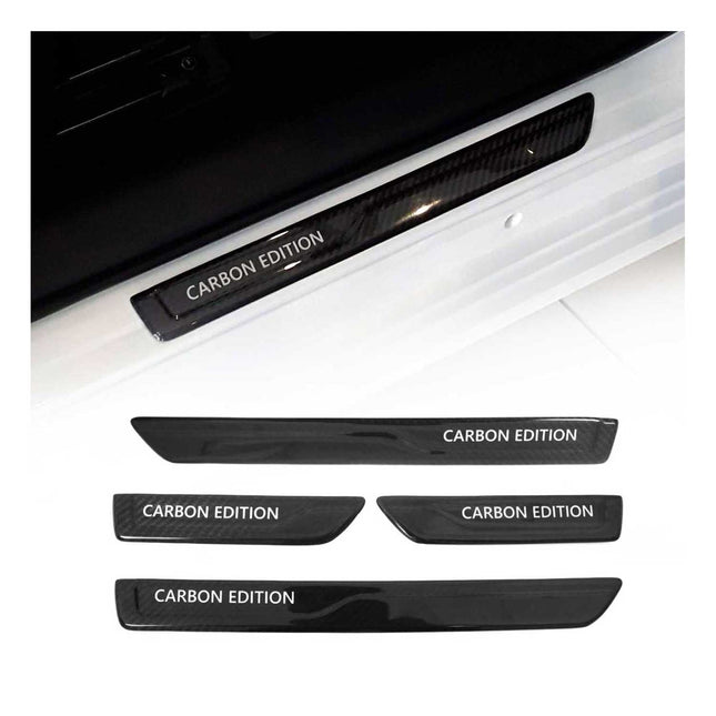 Einstiegsleisten Türschweller Edition für VW Arteon Kohlefaser Carbon Schwarz 4x
