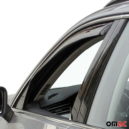 Windabweiser Regenabweiser für VW Passat B8 Variant 2014-2023 Dunkel Acryl 2tlg