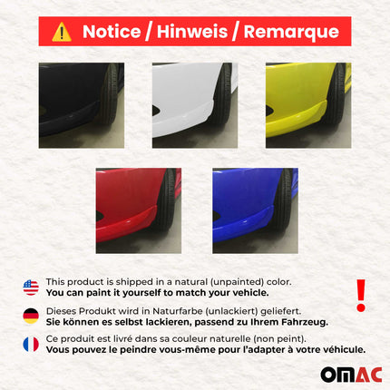 Heckspoiler Dachspoiler für Ford Fiesta V Schrägheck Flügel Hinten Grundiert
