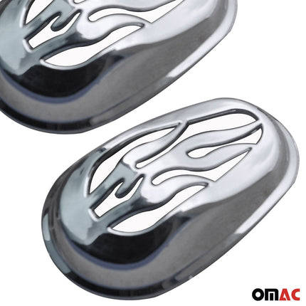 Blinkerrahmen Signalblende Seitenblinker für Fiat Linea 2007-2012 Chrom ABS 2x