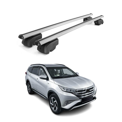 Dachträger Grundtäger für Toyota Rush 2018-2026 75kg Aluminium Silber 2 tlg