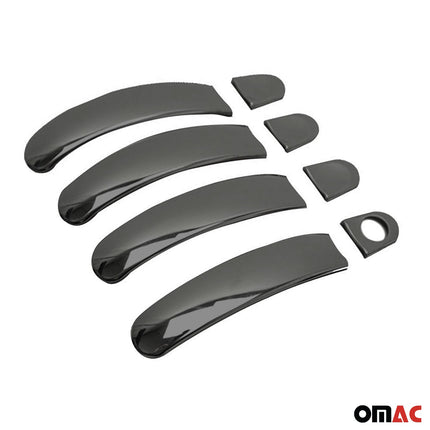 Türgriff Blende für VW Transporter T5 2003-2015 4Tür Edelstahl Dunkel 8x