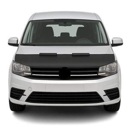 Haubenbra Steinschlagschutz Bonnet Bra für VW Caddy 2015-2020 Schwarz Halb
