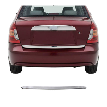 Kofferraumleiste Heckleiste für Hyundai Accent Era 2005-2011 Chrom Edelstahl