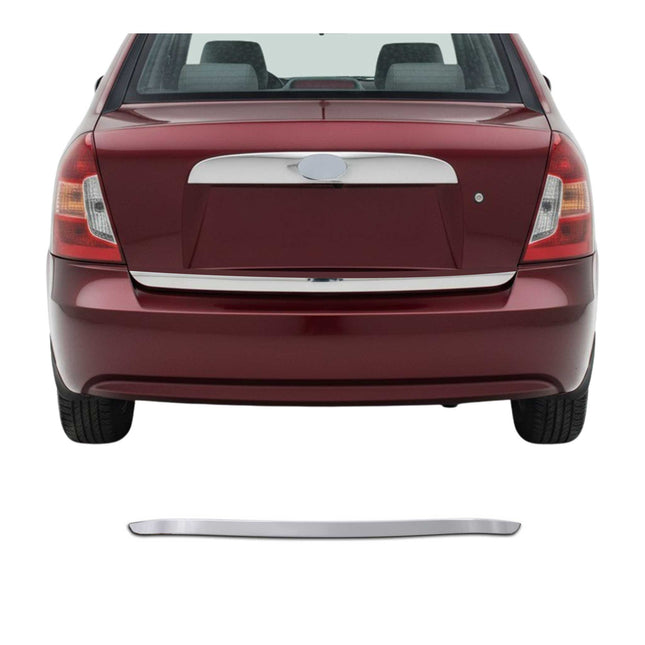 Kofferraumleiste Heckleiste für Hyundai Accent Era 2005-2011 Chrom Edelstahl