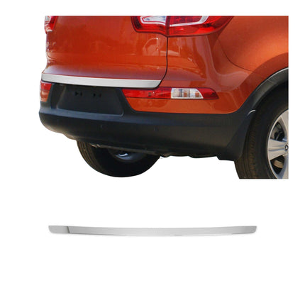 Kofferraumleiste Heckleiste für Kia Sportage 2010-2016 Untere Edelstahl Chrom