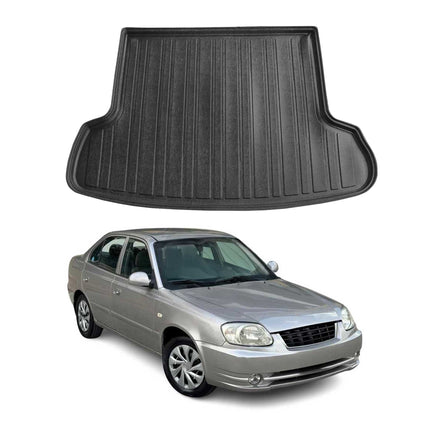 Kofferraumwanne Laderaumwanne für Hyundai Accent Era 2005-2011 Limo Gummi