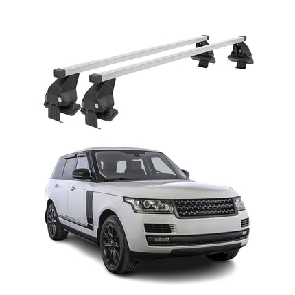Menabo Dachträger für Land Rover Range Rover L405 2012-2022 50kg Stahl Grau 2x