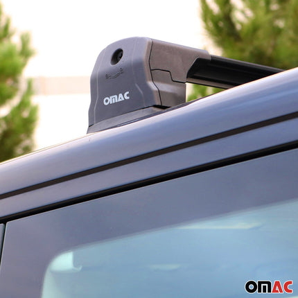 Dachträger Grundtäger für Mercedes Citan W415 2012-2021 75kg Alu Schwarz 3 tlg