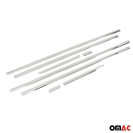 Fensterleisten Zierleisten für Citroen C4 2006-2013 Stufenheck Edelstahl 8tlg