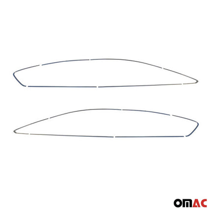 Fensterleisten Zierleisten für Opel Astra J 2010-2015 Schrägheck Edelstahl 12tlg