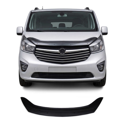 Motorhaube Deflektor Insekten Steinschlagschutz für Opel Vivaro 2014-2019 Dunkel