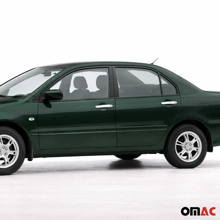 Chrom Türgriff Blende für Mitsubishi Lancer 2000-2007 4Tür Edelstahl 4tlg