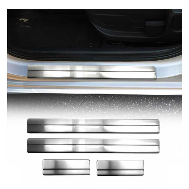 Einstiegsleisten Türschweller für Ford Fiesta 2002-2009 Edelstahl Chrom 4tlg