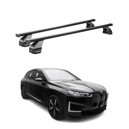Menabo Dachträger Grundtäger für BMW IX I20 2021-2026 75kg Stahl Schwarz 2 tlg