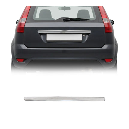 Kofferraumleiste Heckklappe Leiste für Ford Fiesta 2001-2008 Edelstahl Chrom