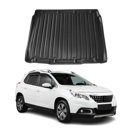 Kofferraumwanne Laderaumwanne für Peugeot 2008 2019-2026 Gummi TPE Schwarz