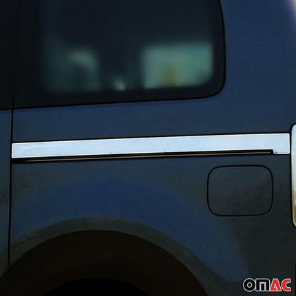 Seitentürleiste Türleisten Türschutzleiste für VW Caddy 2003-2020 Edelstahl 2x