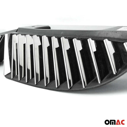 Kühlergrill Leisten Grillleisten für Mitsubishi Colt Z3 Edelstahl Chrom 24tlg