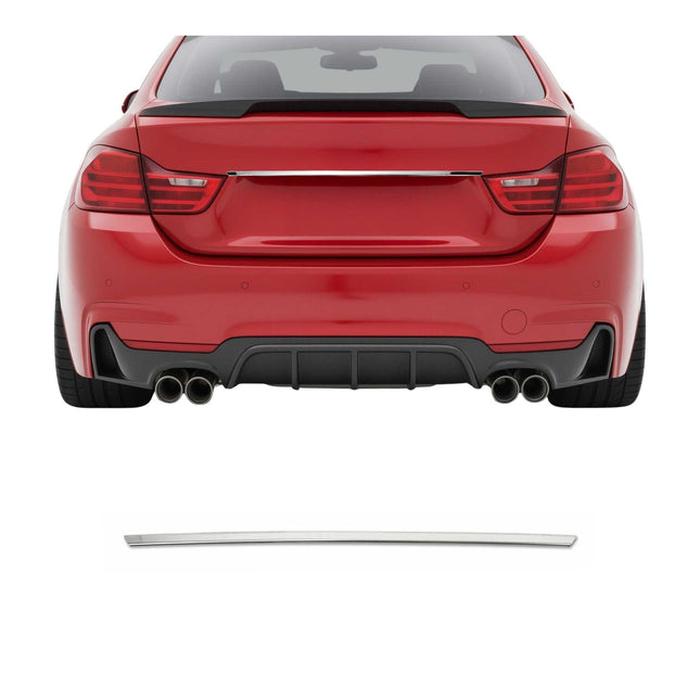 Heckklappe Kofferraumöffner Griff für BMW 4er F32 2013-2020 Edelstahl Chrom