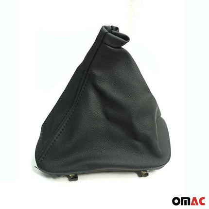Schaltsack Schaltmanschette für BMW 3er E46 1998-2007 Schwarz Kunstleder