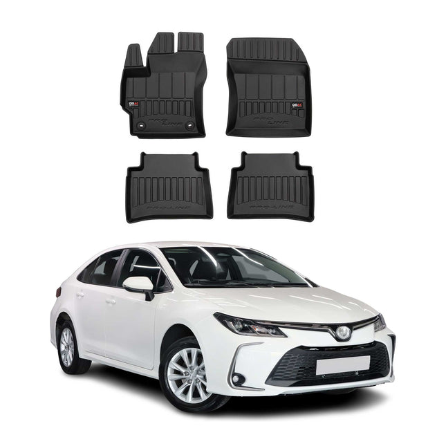 OMAC Gummi Fußmatten für Toyota Corolla Limo Kombi 2019-2026 Premium TPE 4x