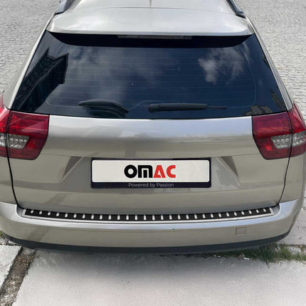 Ladekantenschutz Stoßstange für Citroen C5 Tourer 2008-2017 Chrom carbon foliert