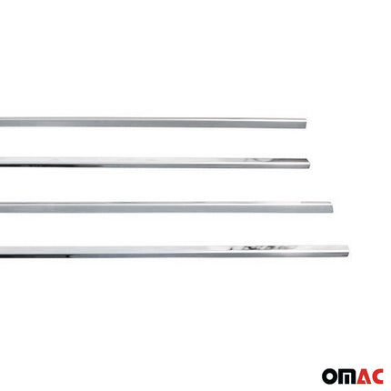 Fensterleisten Zierleisten für Toyota Corolla Verso 2004-2009 Edelstahl Chrom 4x