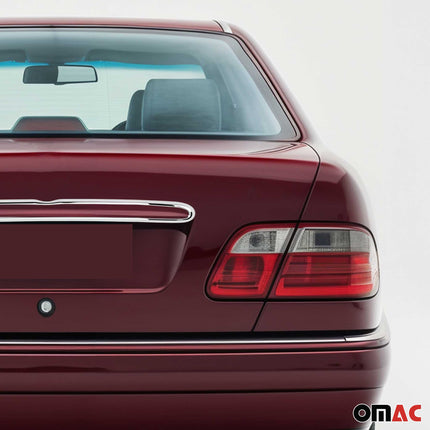 Kofferraumleiste Heckleiste für Mercedes E Klasse W210 1995-2002 Chrom ABS