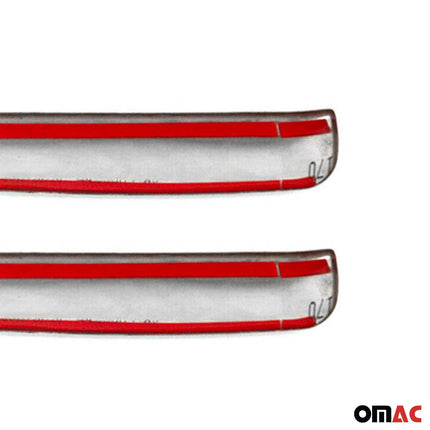Chrom Türgriff Blende für Nissan Navara 1998-2004 2-Tür Edelstahl 2tlg