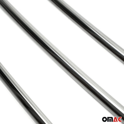 Kühlergrill Grillleisten für Mercedes Sprinter 907 910 2018-2026 Chrom Dunkel 5x