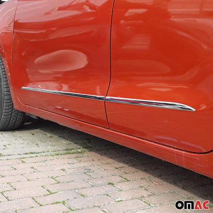 Seitentürleiste Türleisten Türschutz Chrom für Opel Frontera OV24 2024-2026 4x