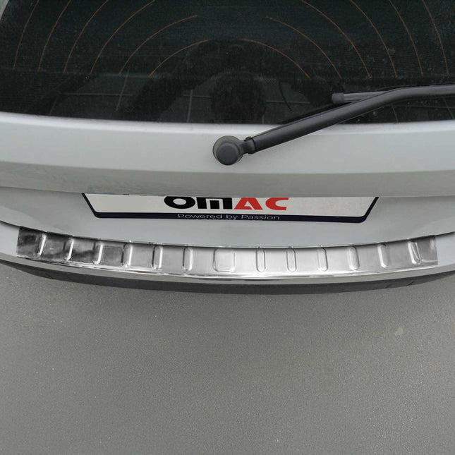 Ladekantenschutz Stoßstange für BMW X1 E84 2012-2015 FL Edelstahl Chrom B-ware