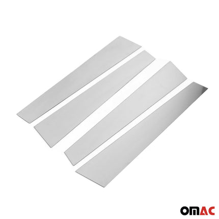 B-Säule Türsäulen Verkleidung für Hyundai Accent 2010-2017 Edelstahl Chrom 4tlg