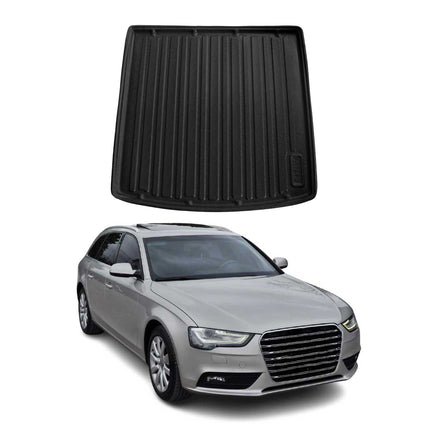 Kofferraumwanne Laderaumwanne für Audi A4 Avant 8K5 B8 2007-2015 Gummi TPE