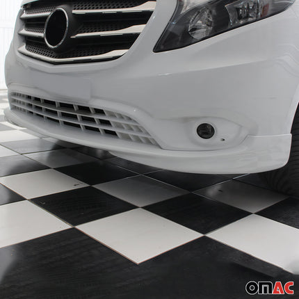 Stoßstange Front Spoiler Lipe für Mercedes Vito W447 2014-2019 ABS Grundiert